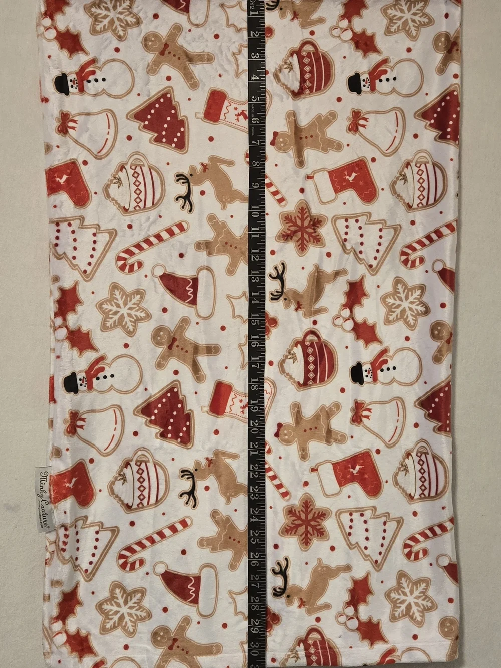 Minky Couture Holiday Themed Pillow Case, 20x30, Queen Size, Soft And Clean